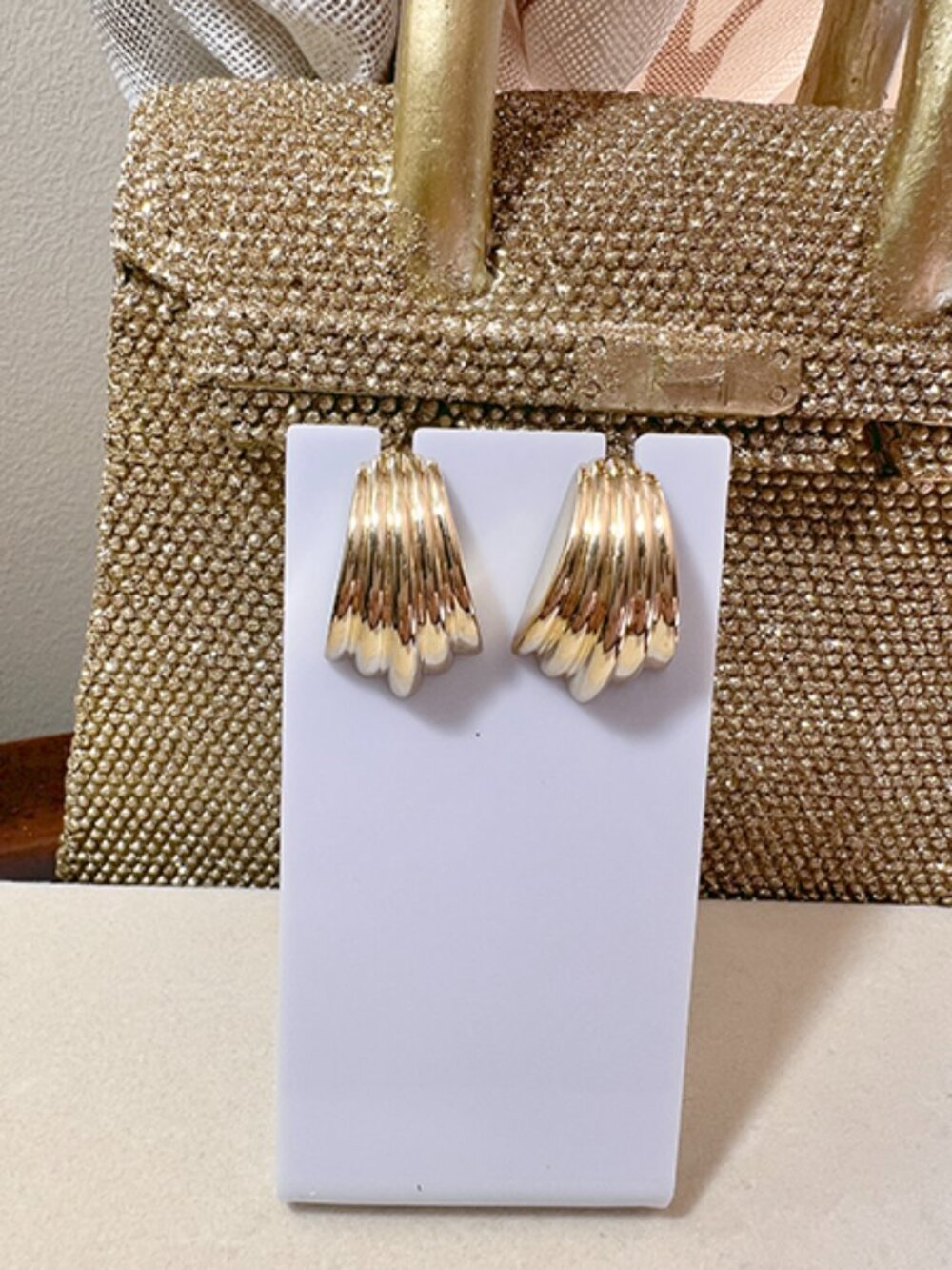 Macy’s | 14k Yellow Gold Plated, Sterling Silver 925 Earrings | NWT